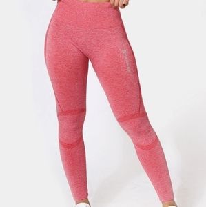 Jednorth women's supple seamless legging in red